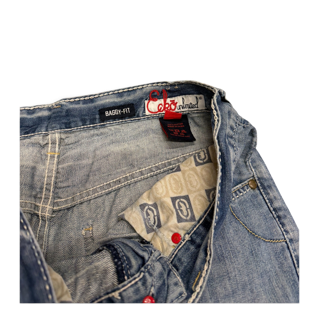 Vintage Hip Hop Ecko Denim Shorts Blue (30)