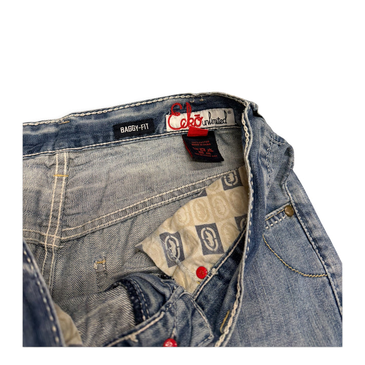 Vintage Hip Hop Ecko Denim Shorts Blue (30)