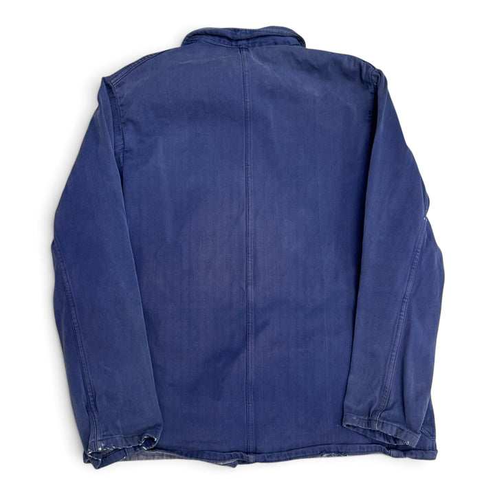 Vintage Distressed Blue French Chore Jacket (M)