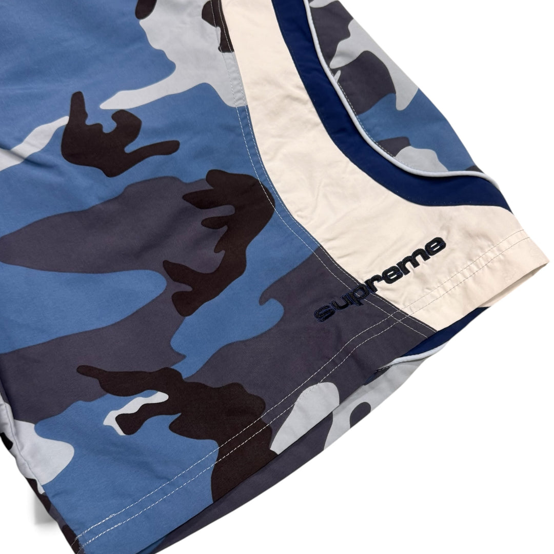 Supreme Paneled Water Shorts Blue Camo (L)