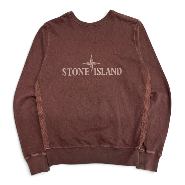 Stone Island Double Front Sweatshirt Brown (S)