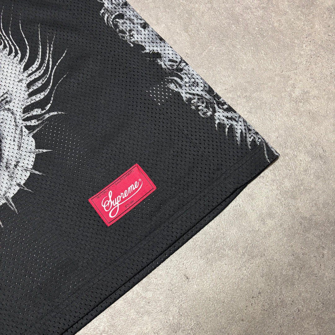 Supreme Black Animal Basketball Jersey (L)
