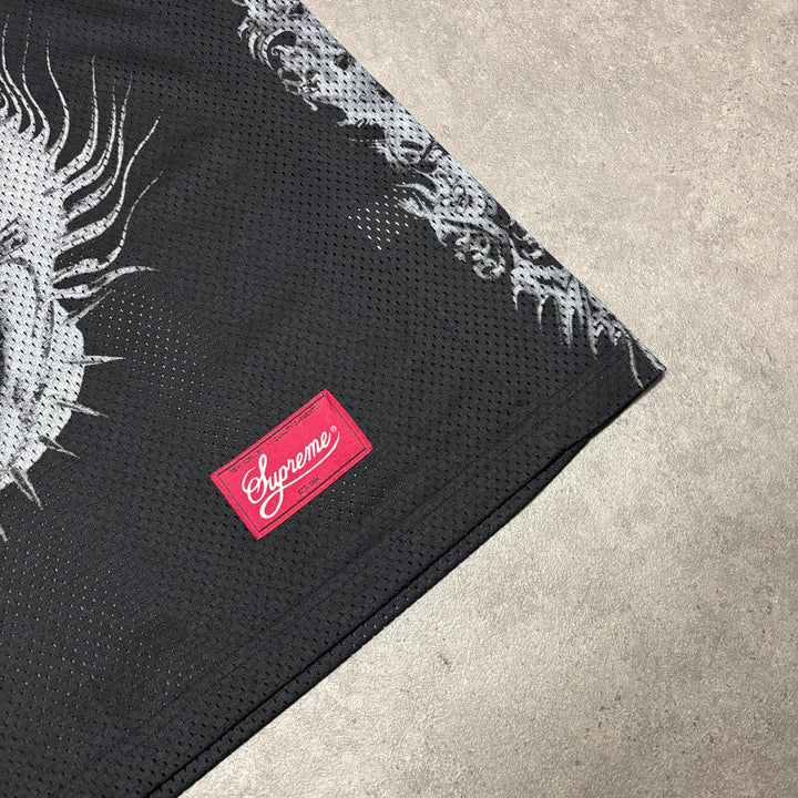 Supreme Black Animal Basketball Jersey (L)