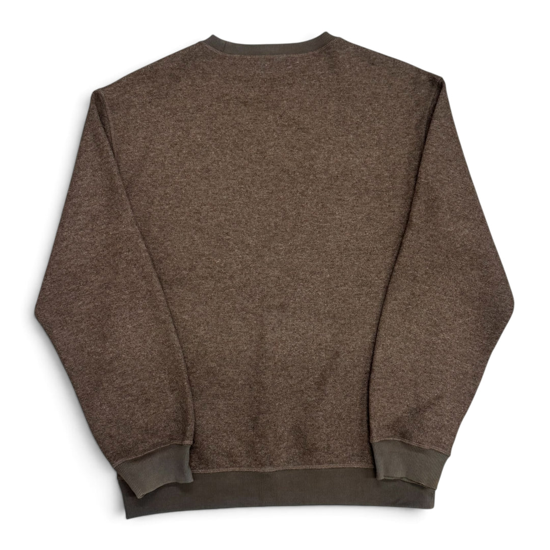 Maharishi Wool Crew Neck Jumper Brown (M)