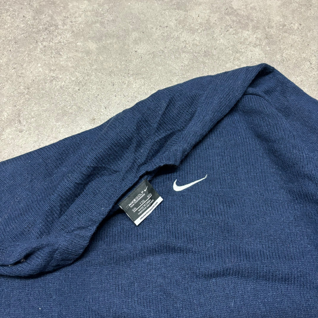 Vintage Nike Golf Navy Knitted Sweater