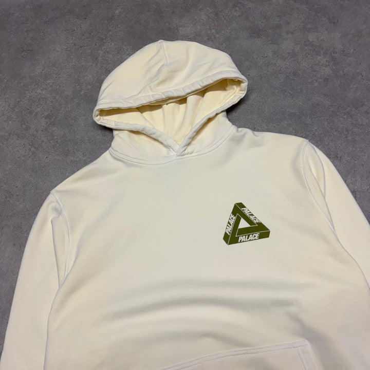 Palace Reacto Cream Hoodies (M)