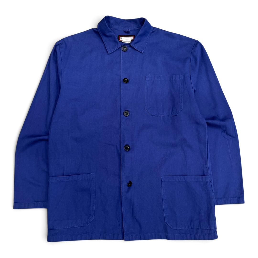 Vintage Distressed Blue French Chore Jacket (L)
