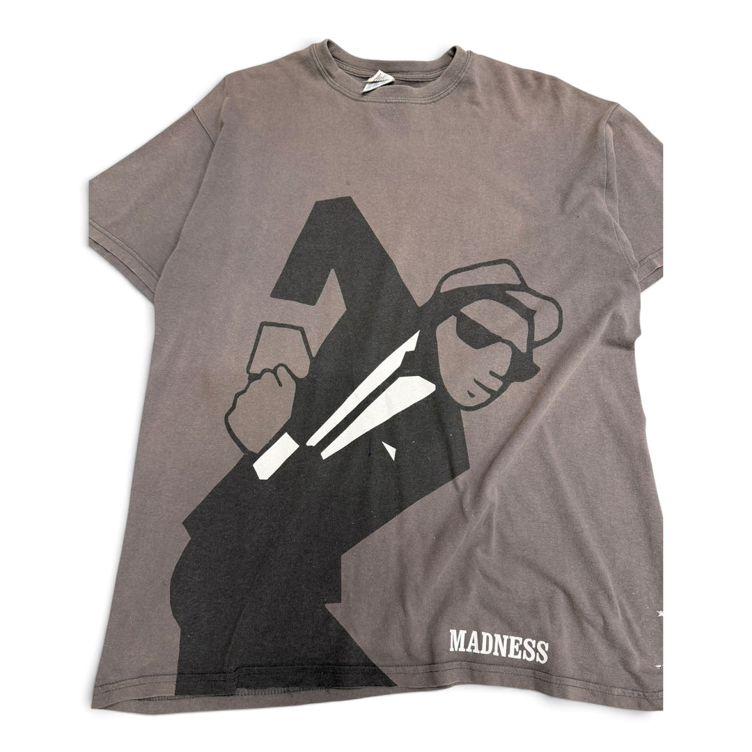 90's Vintage Madness House Of Fun Dark Grey Graphic T-Shirt (L)
