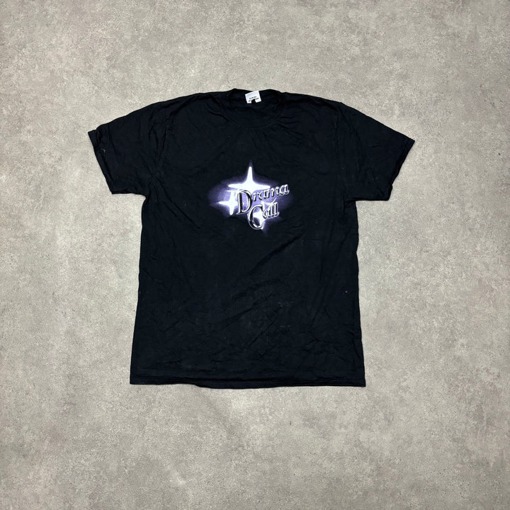 Drama Call Black Graphic T-Shirt (M)