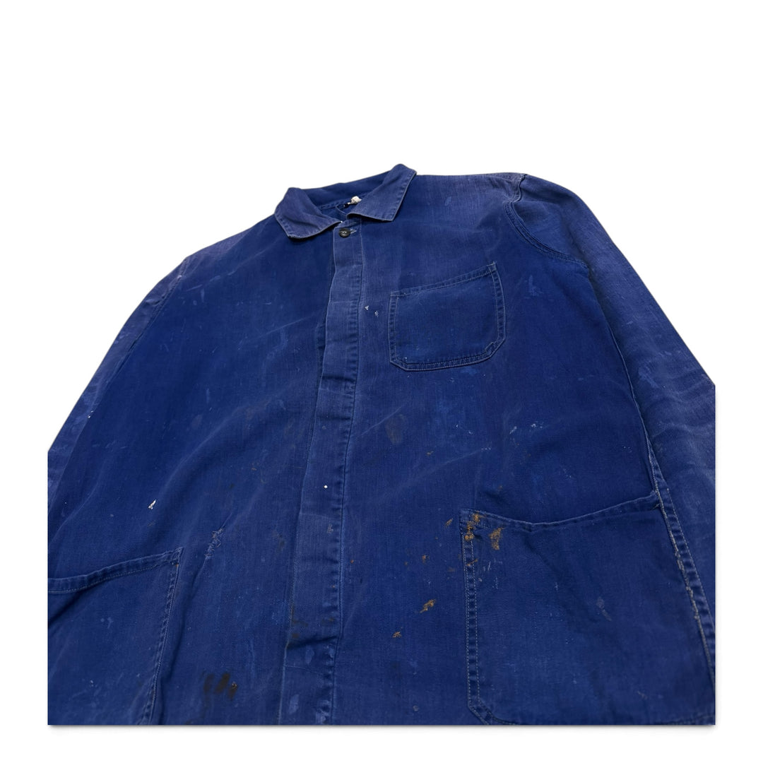 Vintage French Chore Jacket Blue (S)