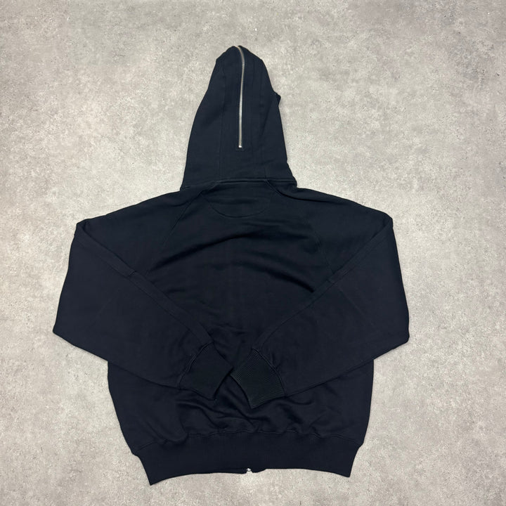 Palace Black Split Hoodie Bomber Sweat Zip Up (L)