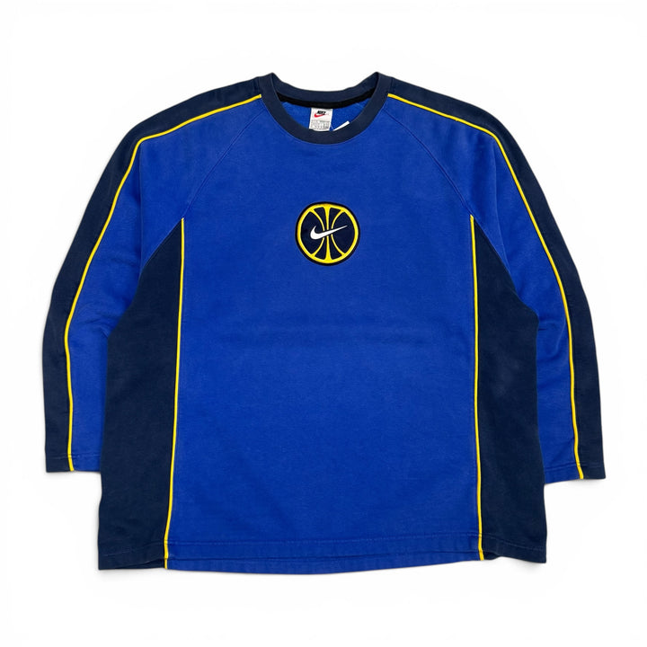 Vintage 90's Crewneck Nike Sweatshirts Blue (XL)