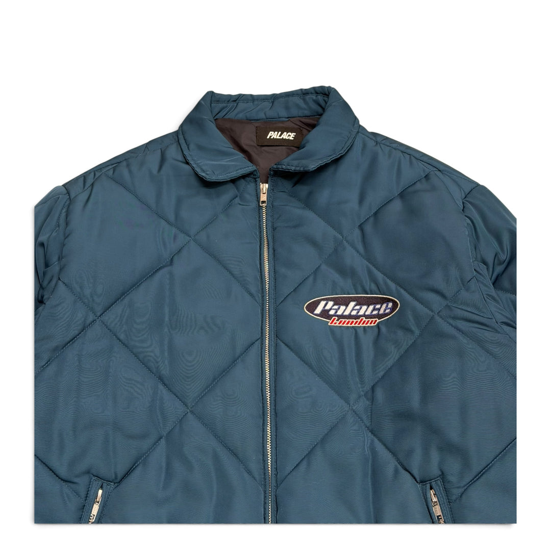 Palace Collar Puffa Jacket Green (M)