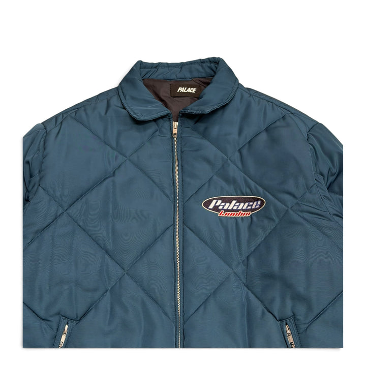 Palace Collar Puffa Jacket Green (M)