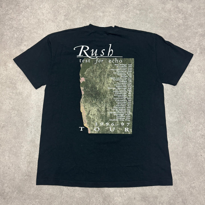Vintage Rush Test Of Echo T-Shirt 1996-97 Tour (XL)