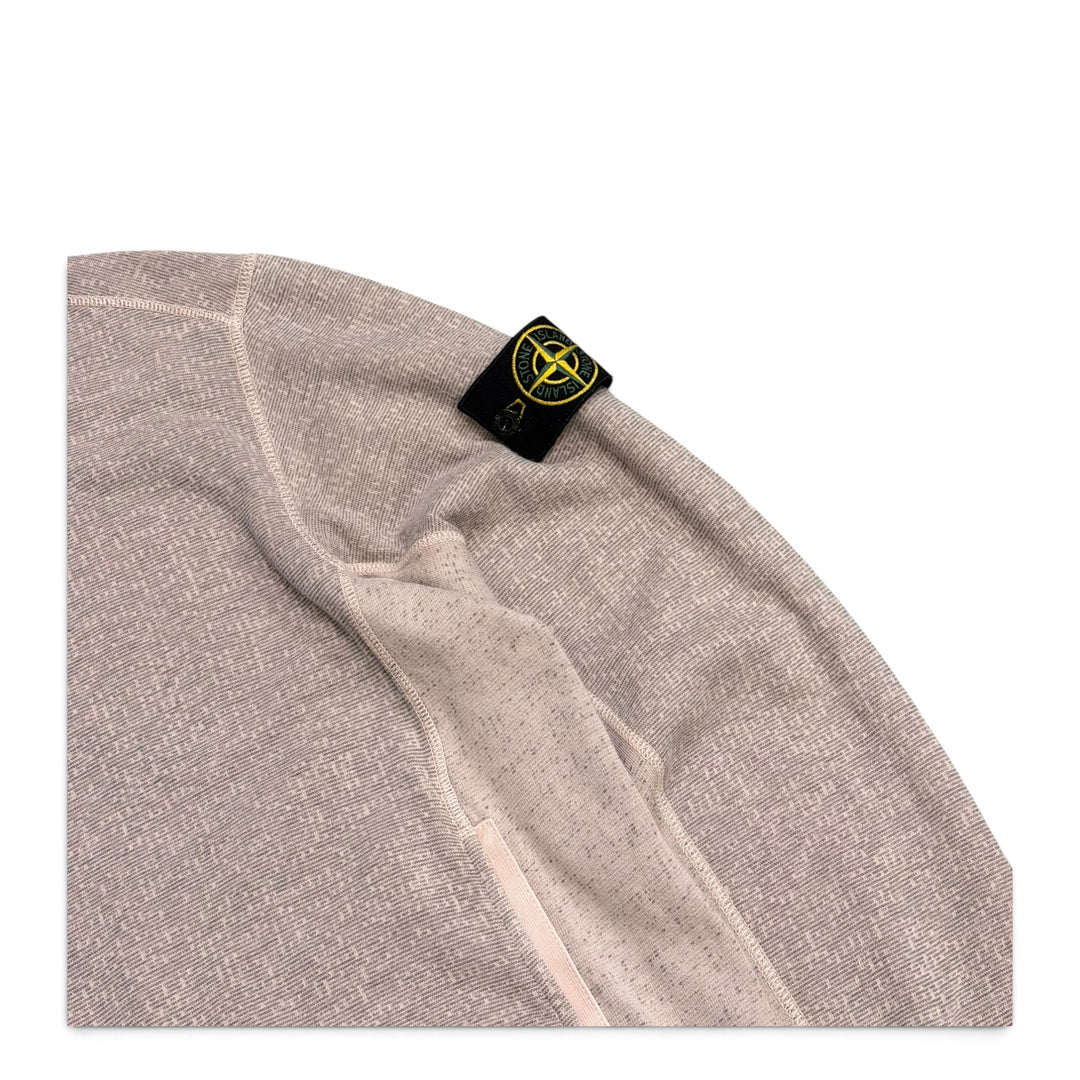 Stone Island Crew Neck Knitted Sweatshirt Grey (M)