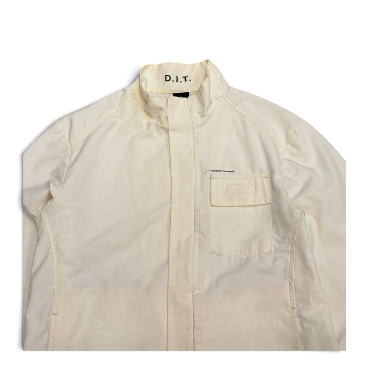 Vintage 00’s Diesel White Indigo Tech Jacket (L)