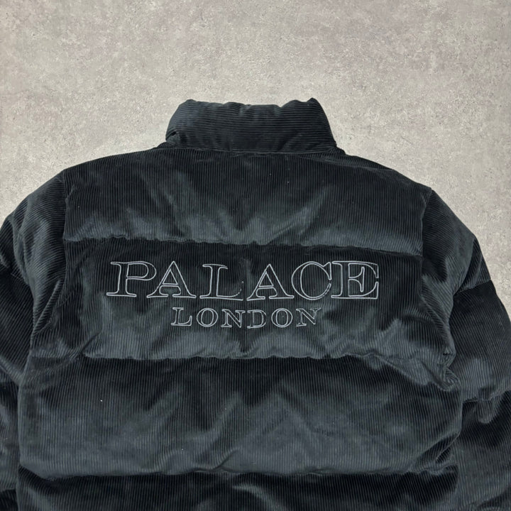 Palace Black Corduroy 3M Puffa Jacket (M)