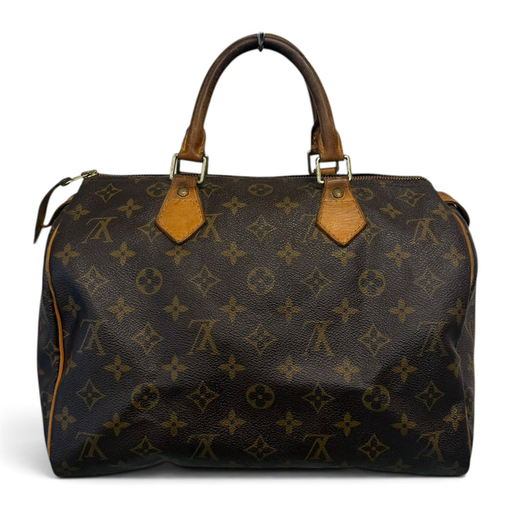 Louis Vuitton Speedy 30 Monogram  Bag Brown