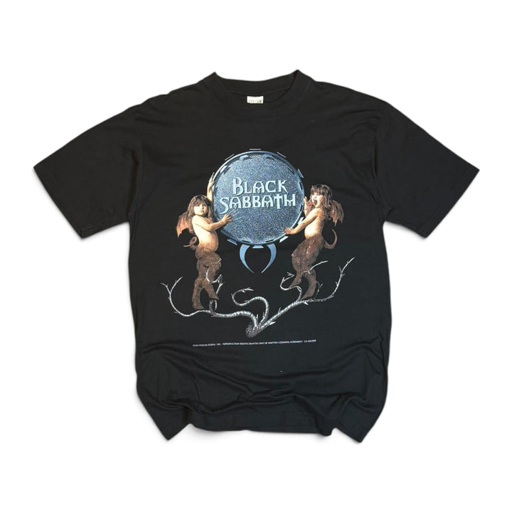 Vintage Black Sabbath Black Graphic T-Shirt (L)