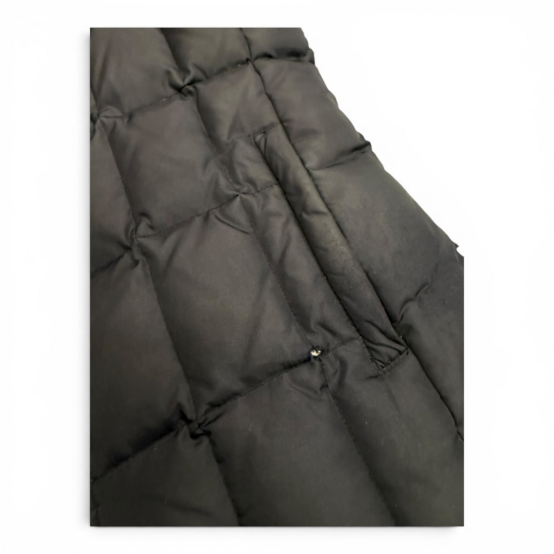 Vintage Gap Puffer Gilet Black (S)