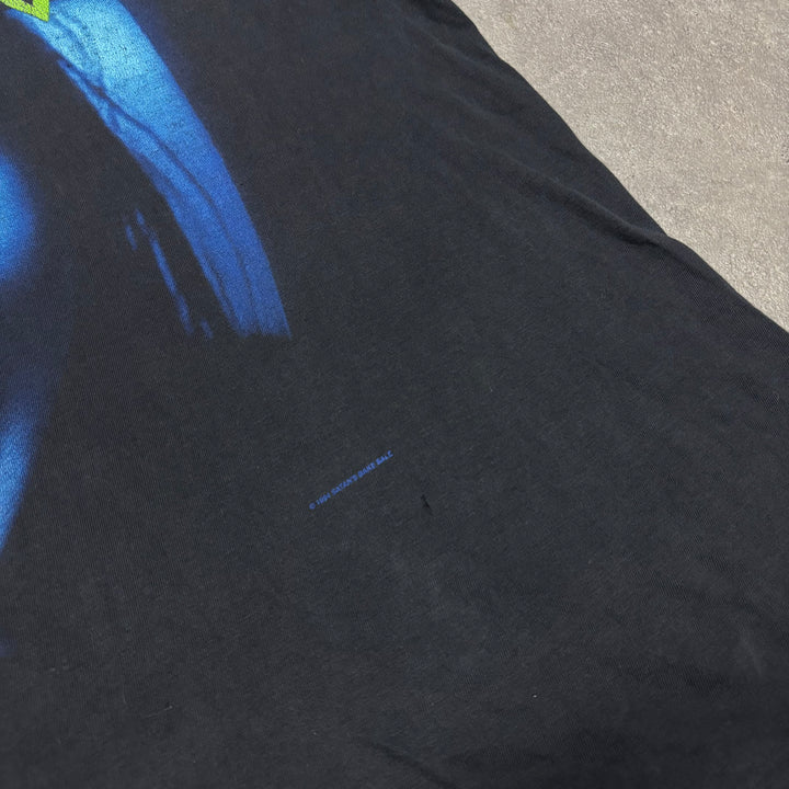 1994' Vintage Marilyn Manson Black Graphic T-Shirt (XL)