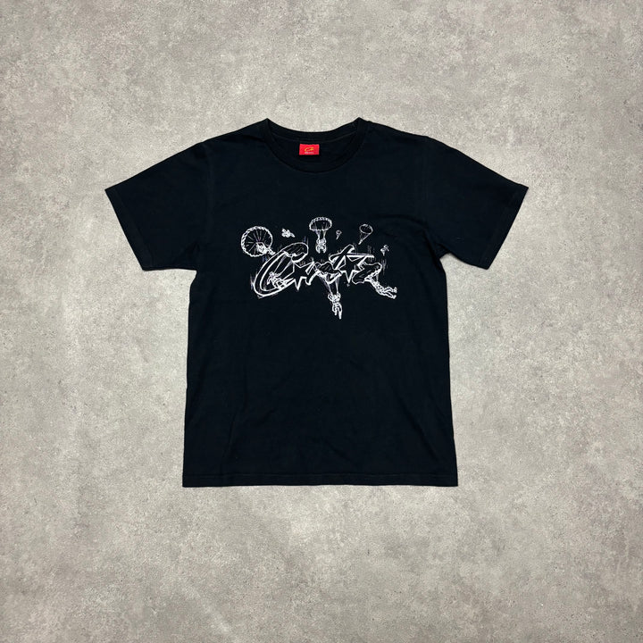 Corteiz Black Graphic T-Shirt (S)