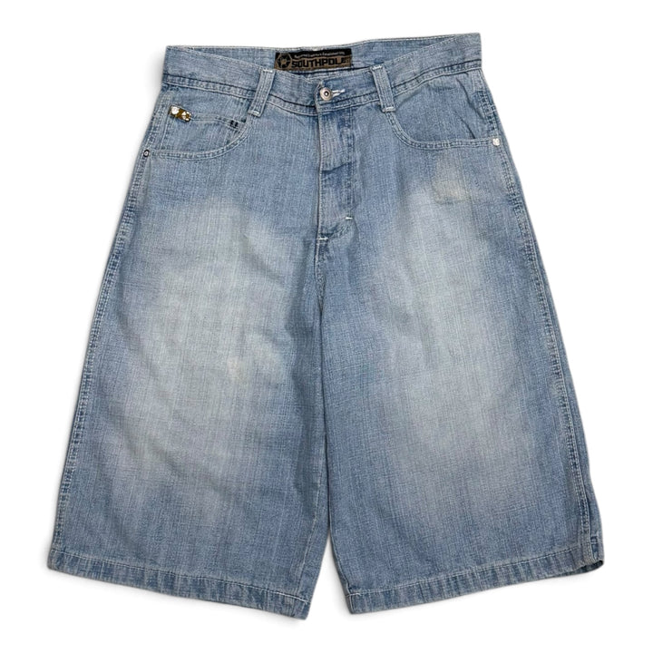 Vintage Southpole Baggy Denim Shorts Boue (32)