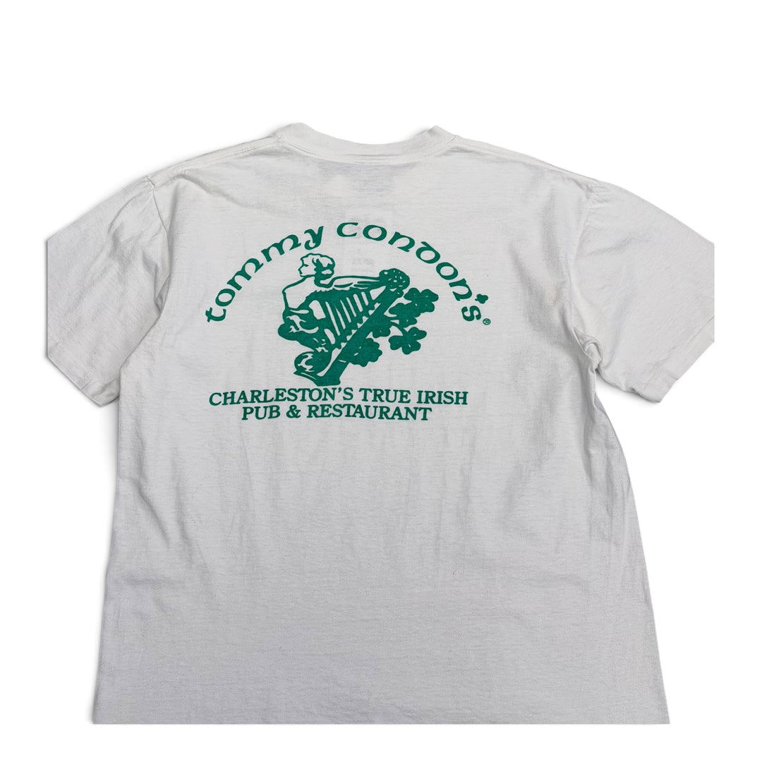 Vintage Single Stitch Condon's Graphic T shirt White (L)