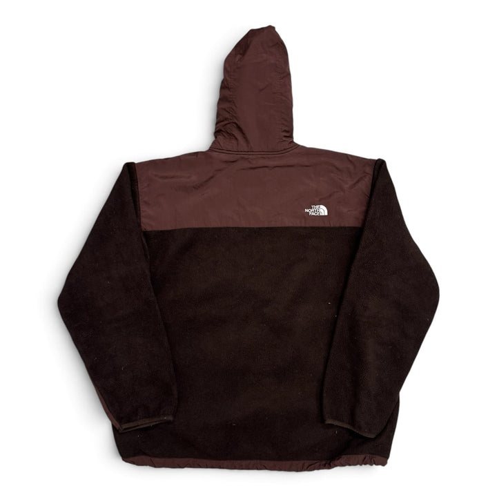 The North Face Hooded Fleece Jacket Brown (XXL)