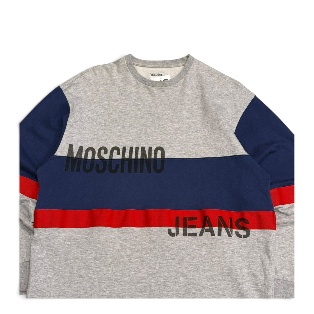 Vintage Moschino Long Sleeve T shirt Grey (L)