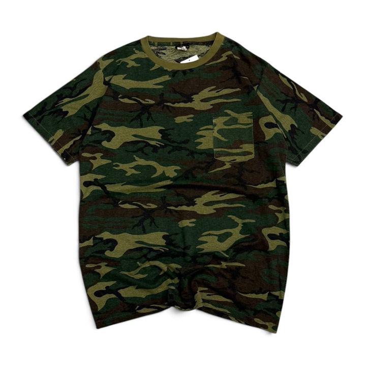 Vintage Single Stitch Como T shirt Green (M)