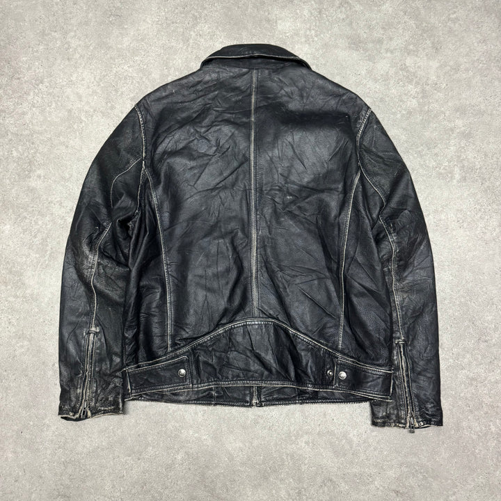 Vintage Guess Leather Jacket (M)