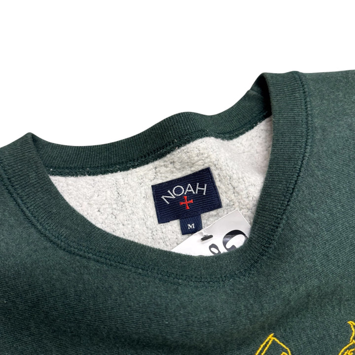 Noah NY Crew Neck Sweatshirt Green (M)