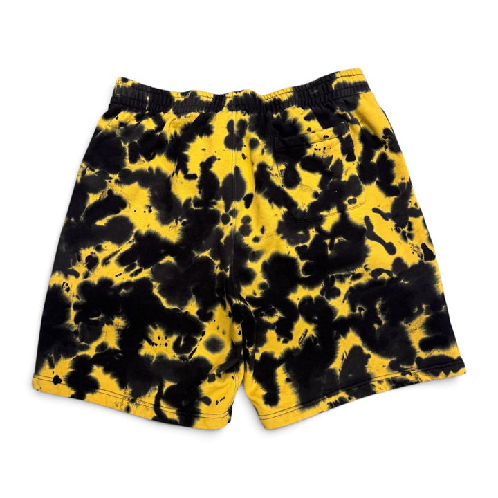 Supreme Yellow & Black Tie Dye Jogger Shorts (L)
