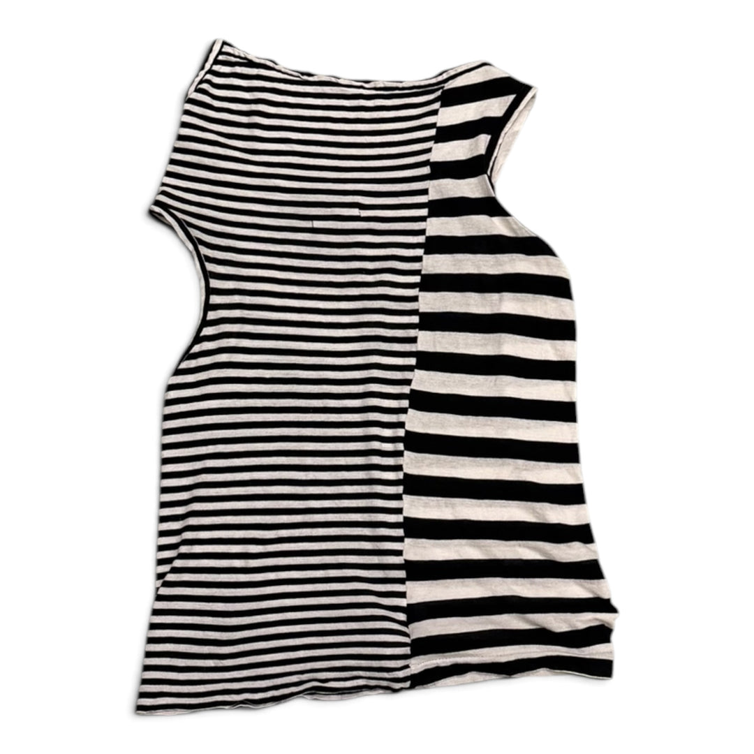 Yohji Yamamoto Noir Striped Top White (M)