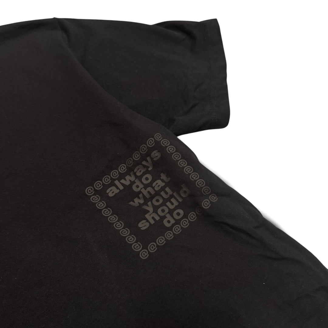 Always Do What You Should Do T-Shirt Black (XXL)