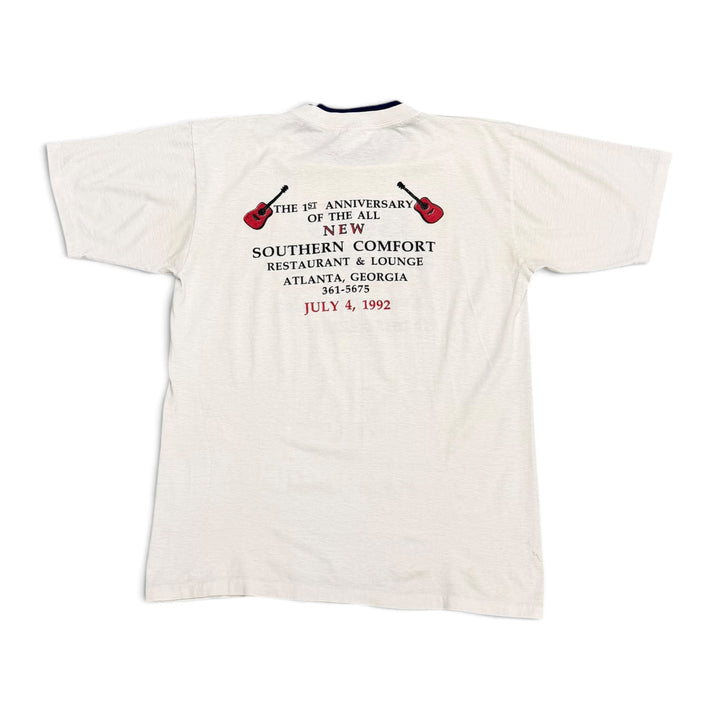 90’s Vintage Bud Light White Graphic T-Shirt (XL)