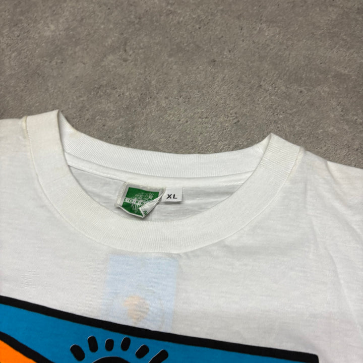 Rare 1986 Vintage Keith Haring x Lucky Strike Graphic T-Shirt (XL)