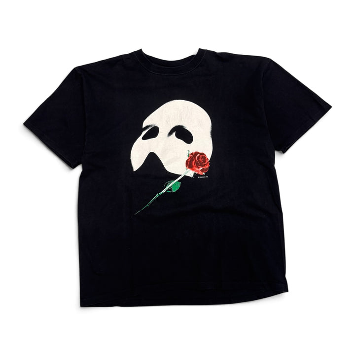 Vintage The Phantom Of Opera Graphic T shirt Black (XL)