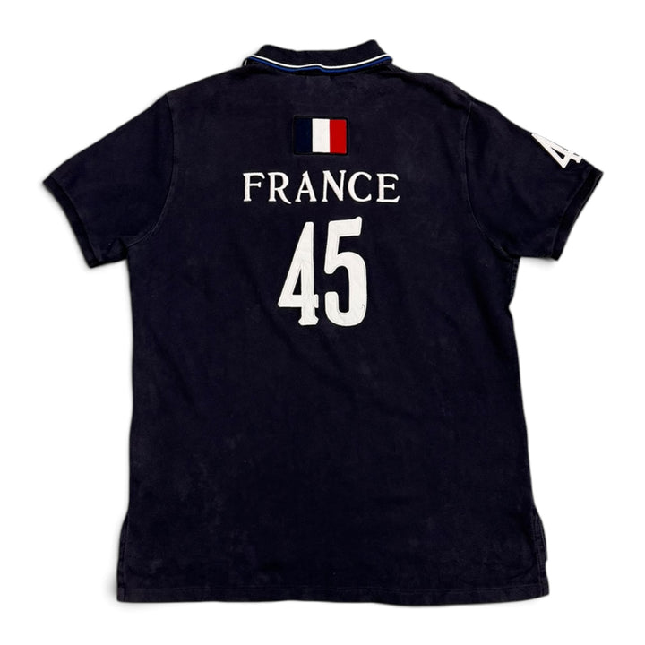 Polo Ralph Lauren France Big Logo Polo Shirt Navy (XL)