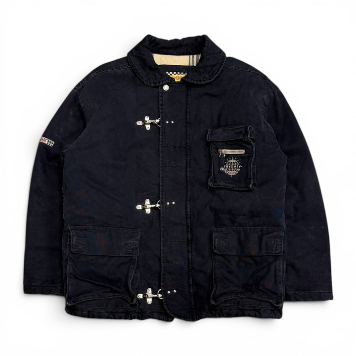 Vintage Energie Navy Fireman Clasp Jacket (S)