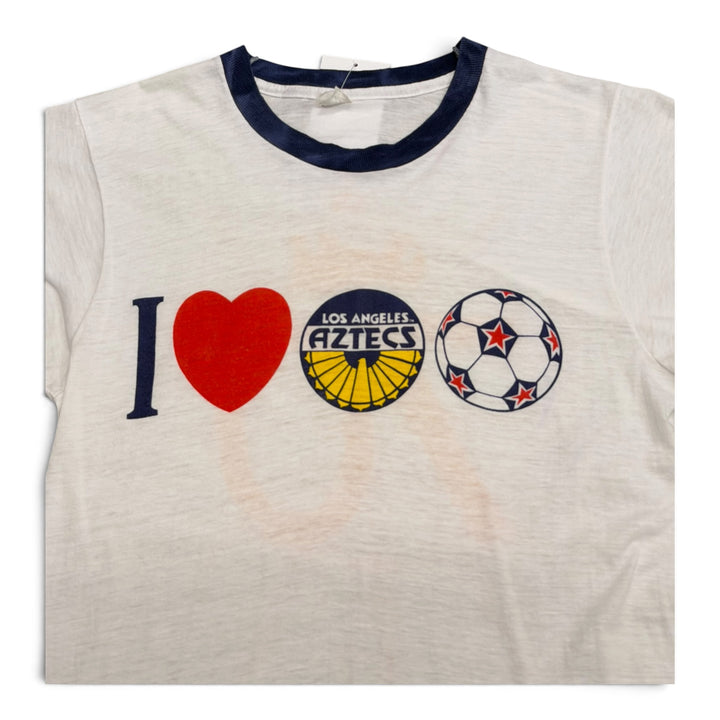 70’s Vintage LA Aztecs Football Ringer T-Shirt (S)