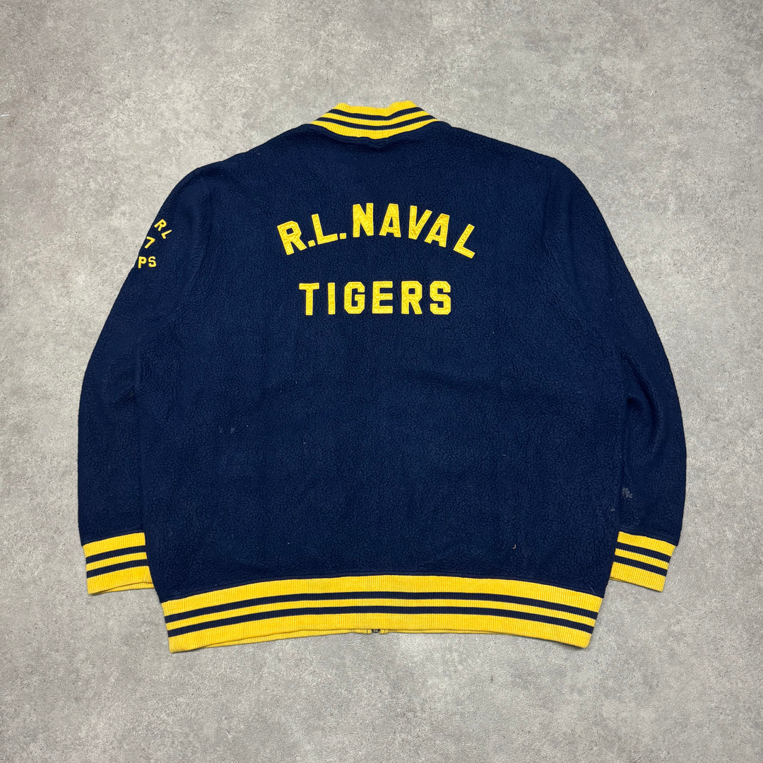 Polo Ralph Lauren Naval Tigers Navy Varsity Jacket (XXL)