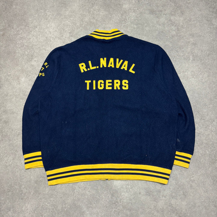 Polo Ralph Lauren Naval Tigers Navy Varsity Jacket (XXL)