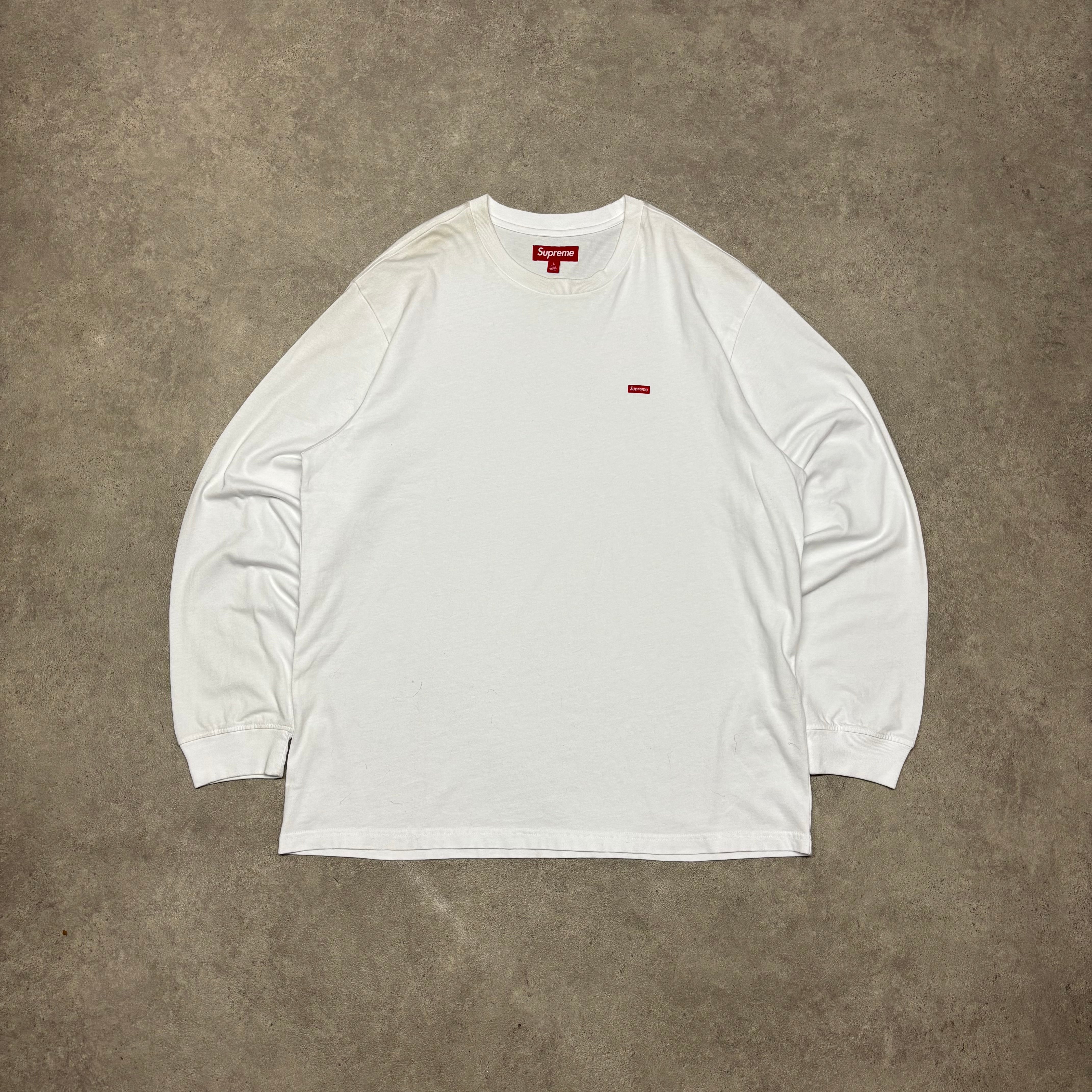 Supreme Box Logo L/S Tee White シュプリーム T Shirt New Box Logo