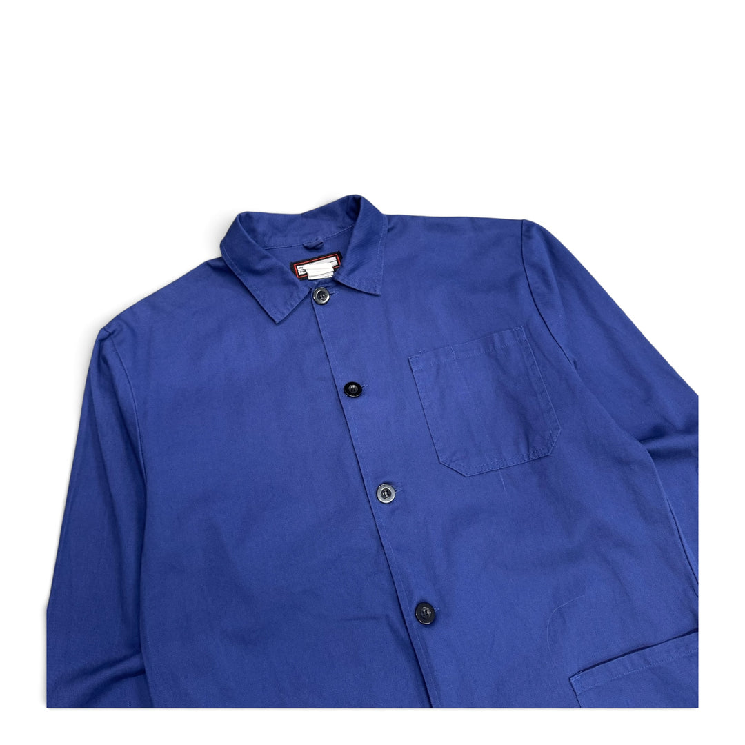 Vintage Distressed Blue French Chore Jacket (L)