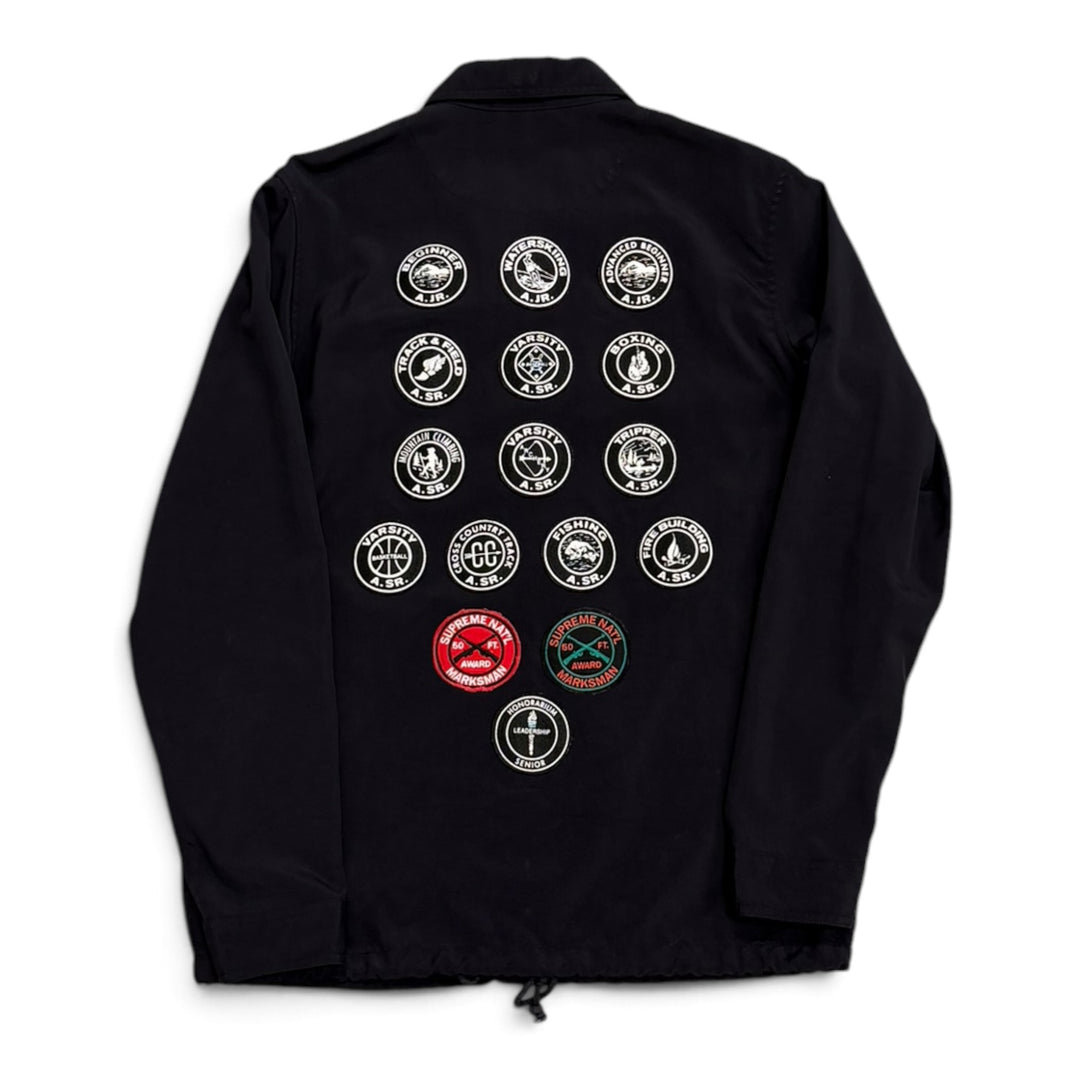 Supreme Scout Patch Coach Jacket Black (L)