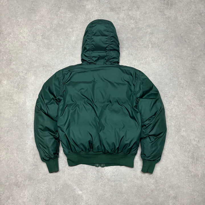 Vintage Polo Ralph Lauren Green Puffer Jacket (M)