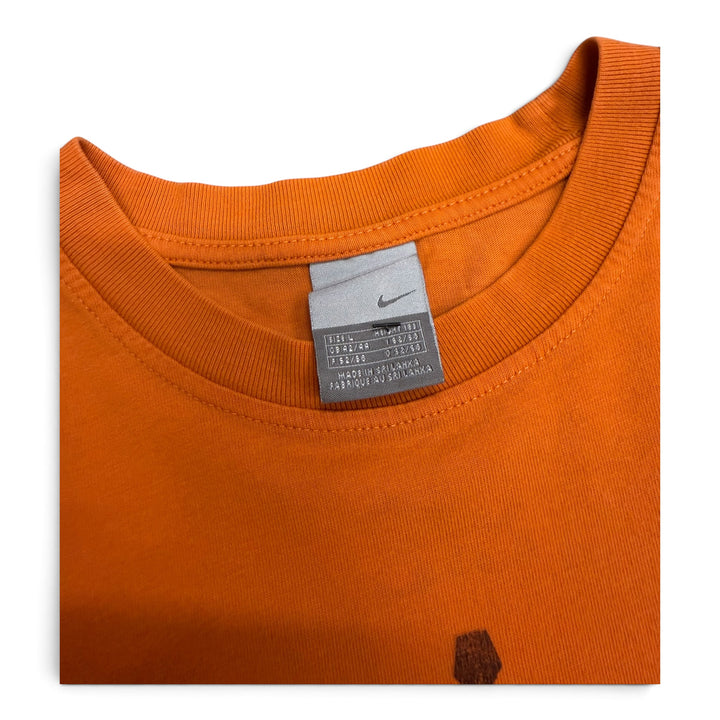 00's Vintage Nike Netherlands Orange Graphic T-Shirt (L)